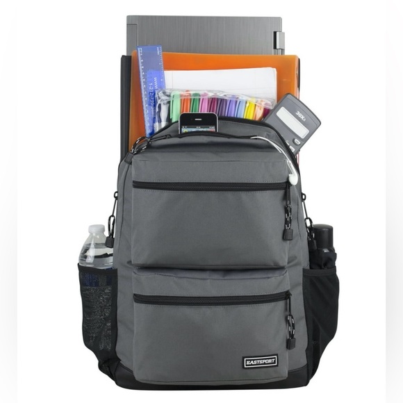 Eastpak Charcoal and Black Backpack - Picture 1 of 9